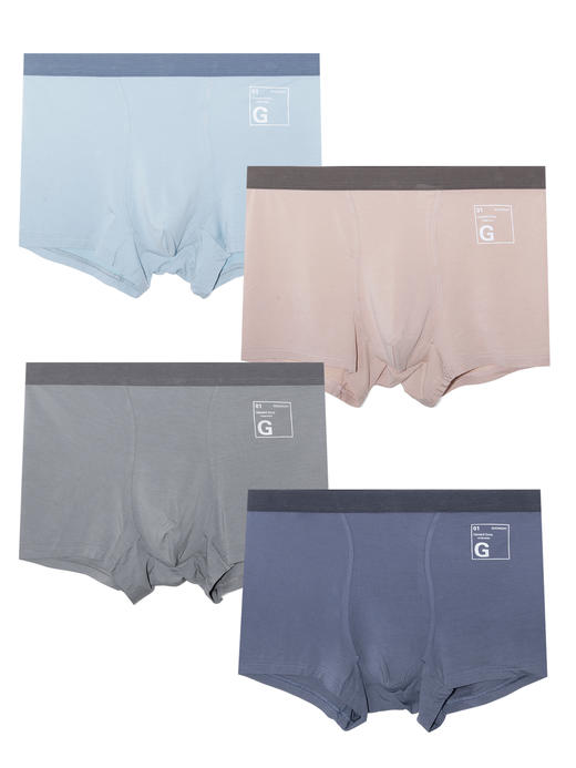 【满3条/6.7折】【秀黛】男时尚字母平角裤男士内裤【1条】S5330020T【门店同款】【内裤非质量问题不退换】 商品图5