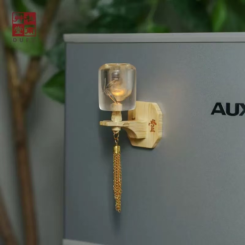 杜甫草堂 灯影发光壁灯树脂立体冰箱贴 博物馆文创礼品成都纪念品