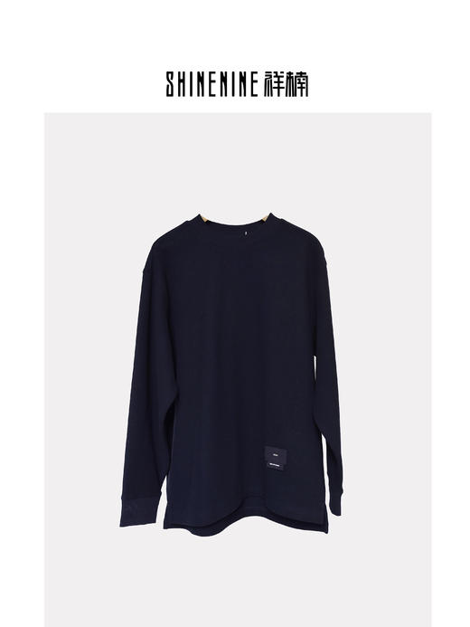 E44971192纯色长袖T恤 商品图2