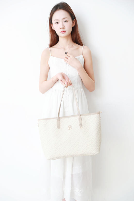 哇喔，人见人夸！！颜值很高の复古老花大容量单肩托特包C022688 商品图12