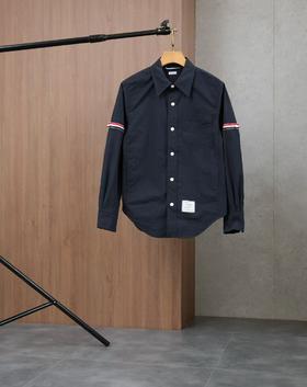 TB汤姆单排扣衬衫式尼龙外套 秋季百搭单品