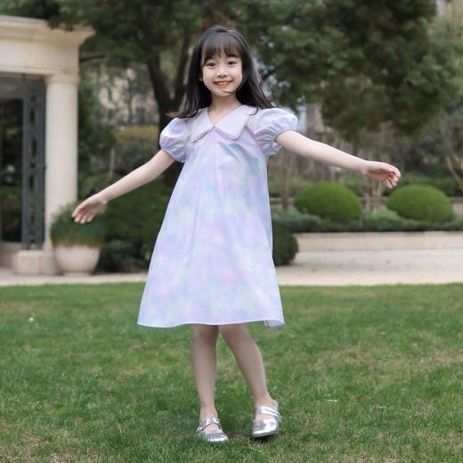 女童短袖连衣裙夏季新款安奈儿童装EG523103 商品图5
