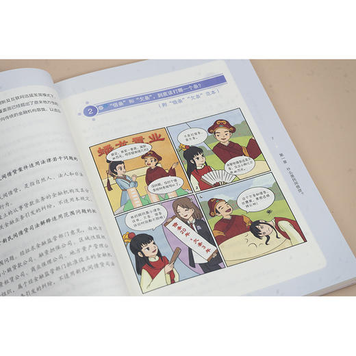 漫画民间借贷那些事儿：戏说红楼 苏晓蓉 周莹 梁晓馨著 法律出版社 商品图7