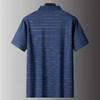 【100%棉】【DPS】大依优型大码短袖POLO衫夏装棉半袖体恤男大码翻领上衣胖子宽松经典条纹 商品缩略图2