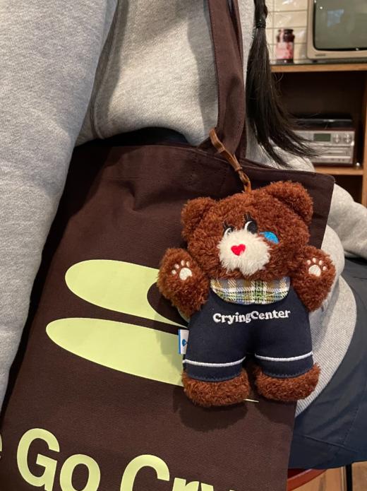 CryingCenter 超爱哭的曲奇饼干熊毛绒可爱玩偶 哭喊中心 商品图6