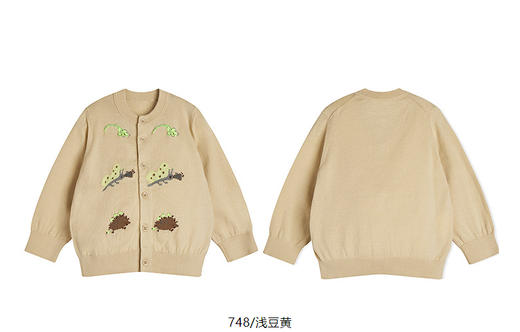 Jnby  25年春款  短款开襟针织衫 YP3310670 商品图12