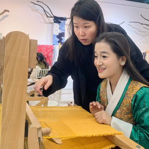 上海畹町店 | 给自己织一条羊绒氆氇围巾，传承2000年西藏非遗文化，江孜氆氇研习院招生啦！ 商品图1