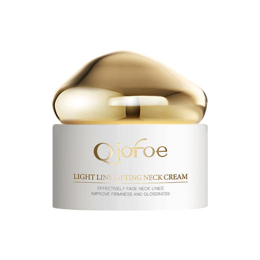 颈纹克星！【QioFoe--淡纹提拉颈霜55g】淡化颈纹/提亮颈部肤色/提拉紧致颈部皮肤 乳霜质地轻盈不厚重 超滋润不粘腻好吸收 专研12肽立体填充 烟酰胺+熊果苷+VC 包装外盒防伪码可查！ 商品图6