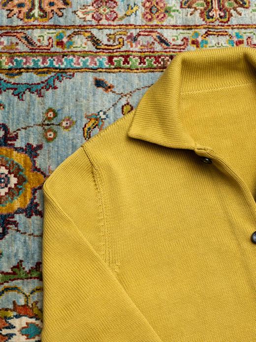 Fortela 黄绿色针织开衫夹克 商品图4