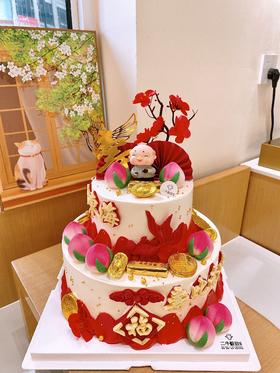 双层-多福多寿