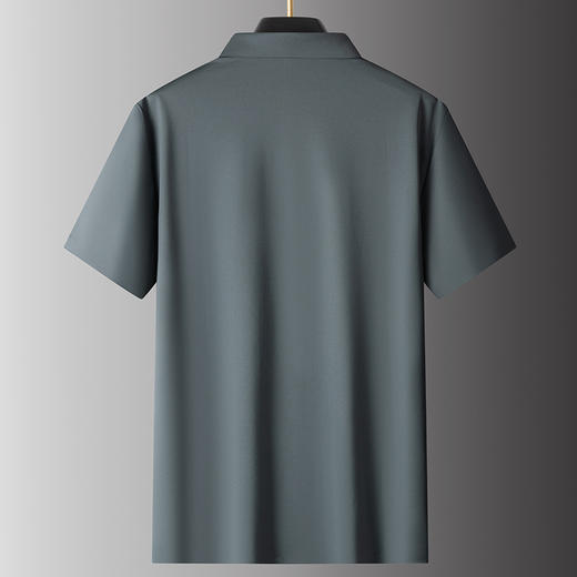 【桑蚕丝】【DPS】大依优型大码短袖POLO衫高端大码半袖翻领体恤男胖子运动休闲含桑蚕丝 商品图2
