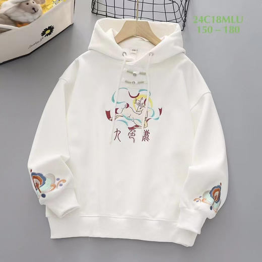 【必败榜 -青少连帽卫衣】大宽版 青少 连帽不加绒卫衣 多款 平纹 卫衣 商品图4