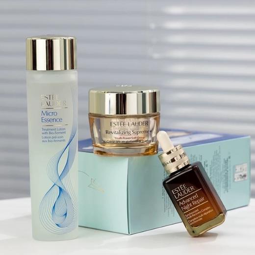 雅诗兰黛 明星修护三件套（原生液200ml+小棕瓶精华50ml+智研面霜75ml） 商品图2