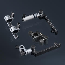 空钩悟道钓箱专用配件滑轨式便携四件套炮台支架饵盘架鱼护架伞架