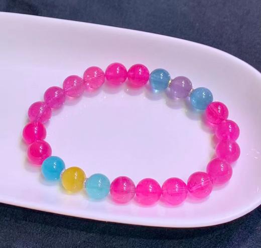 8mm-9mm单圈卢比来纯色碧玺手串 商品图1