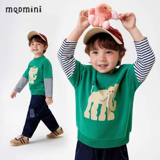 【5A抑菌】【90-140】【MQDmini】男童春秋假两件卡通亲肤卫衣 商品图6