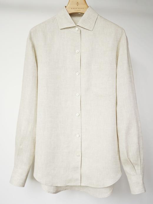 亚麻合身经典衬衫 商品图4