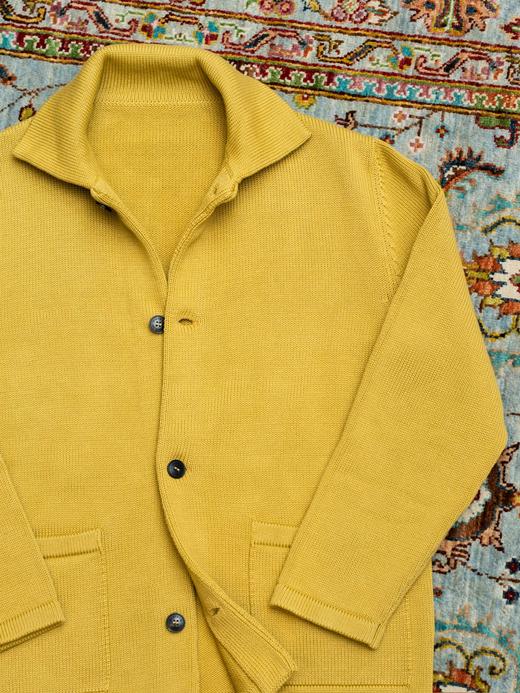 Fortela 黄绿色针织开衫夹克 商品图5