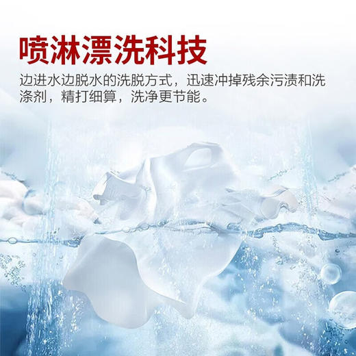 海尔（Haier）9公斤洗衣机半自动大容量强劲动力家用双缸双桶 双电机脱水甩干 老式双筒波轮水电分离197BS 【白色盖板】9公斤卓越型197BS 商品图1