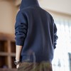 【触感软糯带弹 叠穿不臃肿】休闲重磅连帽针织衫卫衣 商品缩略图4