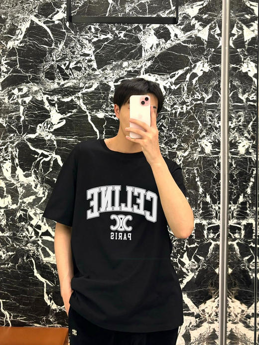 CLNE凯旋门印花圆领短袖 商品图5