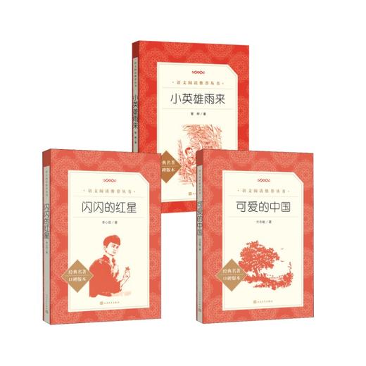小英雄雨来+闪闪的红星+可爱的中国 商品图0