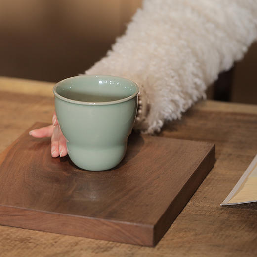 若拙福禄咖啡杯套组 龙泉青瓷非遗工坊出品 商品图2