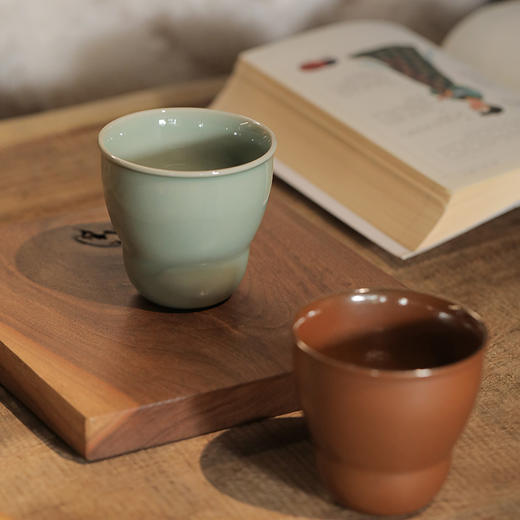 若拙福禄咖啡杯套组 龙泉青瓷非遗工坊出品 商品图4