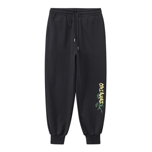 ONIARAI/鬼洗25春夏新品经典日系刺绣宽松束脚针织裤男式 B540172 商品图3