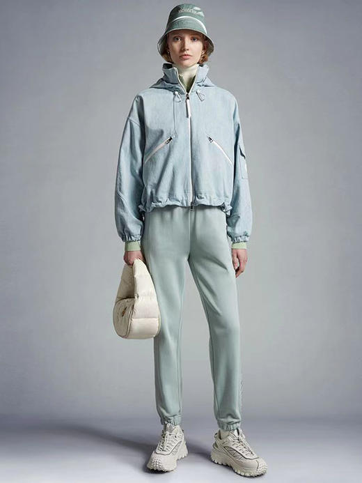 现货 THS-无 蒙克家 春色新浅牛仔 撞色拉链外套 BF1059 商品图4