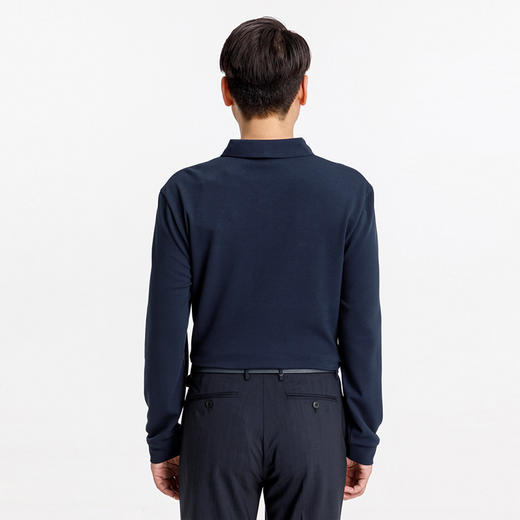 布兰施男装2025春夏7A抗菌长袖T恤 商品图2