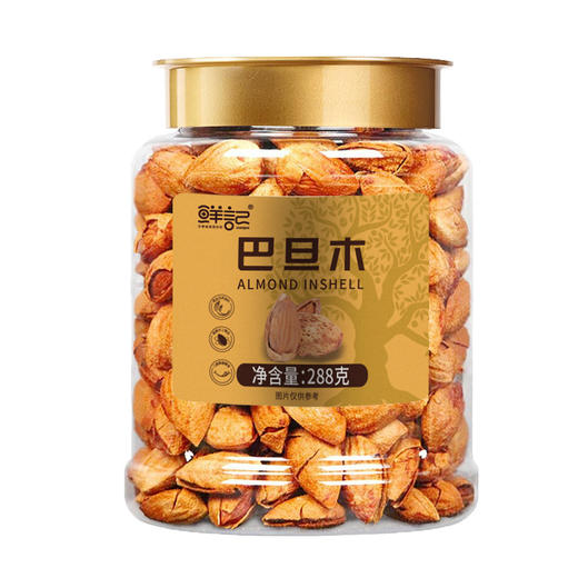 【鲜记】巴旦木 288g 博士帽罐装 商品图1