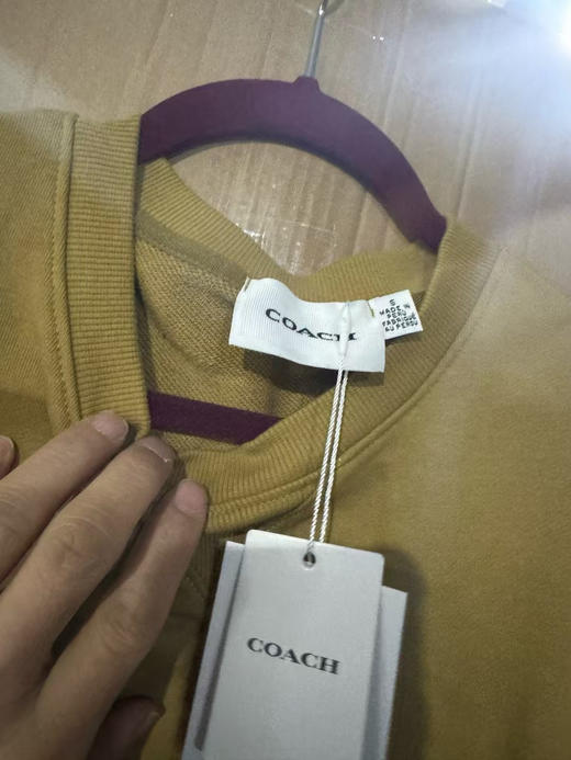 原单蔻驰奥莱卫衣，必备单品COACH/ 好好看啊！必备单品！这是经典的经典！百搭款推荐。
尺码  M  L  XL 商品图6