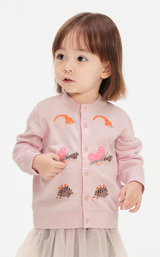 Jnby  25年春款  短款开襟针织衫 YP3310670 商品图7