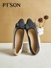 PT'SON百田森 头层牛皮女鞋粗跟单鞋女2025新款春真皮妈妈鞋子 商品缩略图0