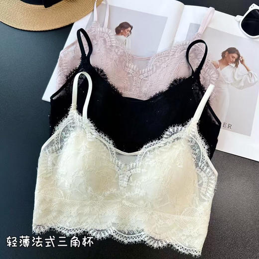 SUNJ9169睫毛蕾丝文胸 商品图1
