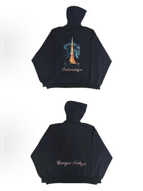 BA-H 东京铁塔连帽卫衣