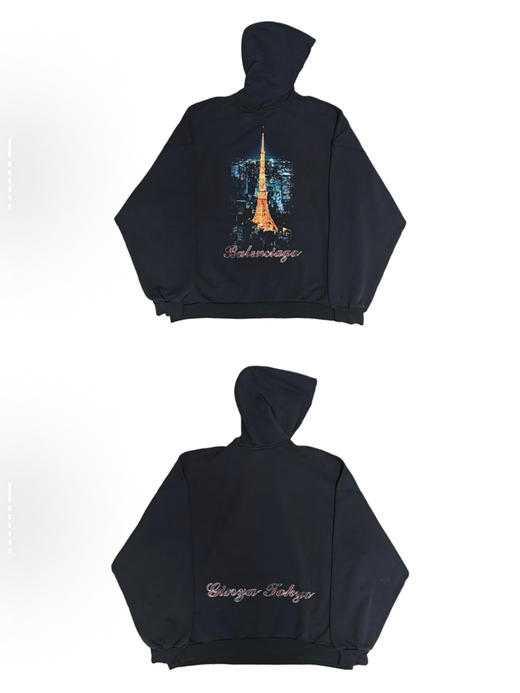 BA-H 东京铁塔连帽卫衣 商品图0