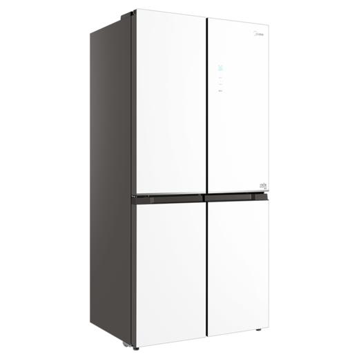 美的冰箱BCD-465WSGPM极地白 铂金净味，有效吸附分解异味；雷达感温，呵护食材延长保质期；立体多维送风，食物鲜润不结霜； 商品图3