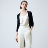 EITIE爱特爱夏季新款通勤纯色简约长款薄透针织开衫7801509 商品缩略图7