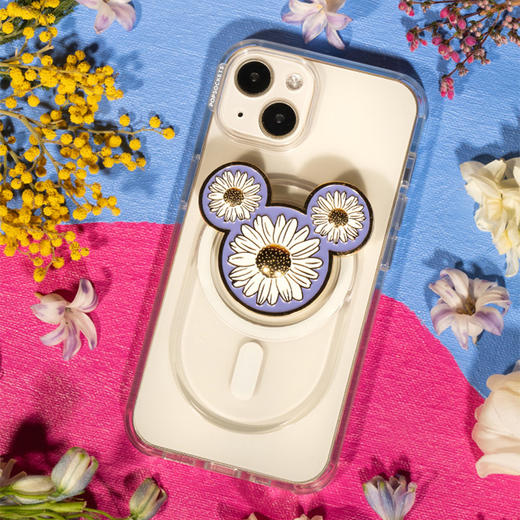 【迪士尼】POPGRIP泡泡骚 Enamel金属珐琅系列 雏菊米奇 商品图1