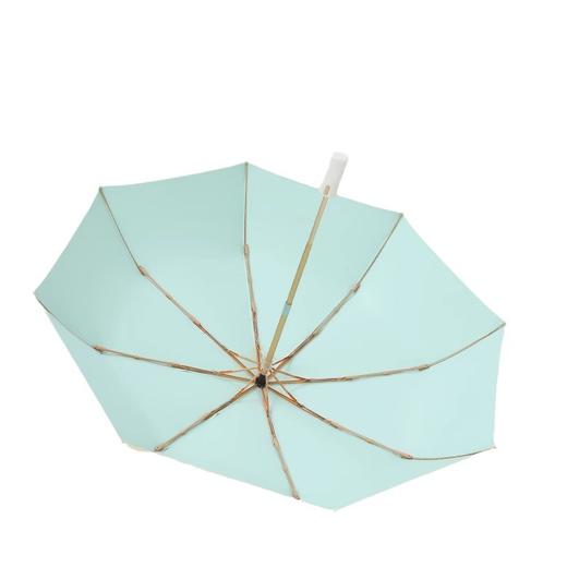 【莫兰迪雨伞】法式节节收防回弹自动伞 国风23寸女晴雨两用 国风高颜值 商品图8