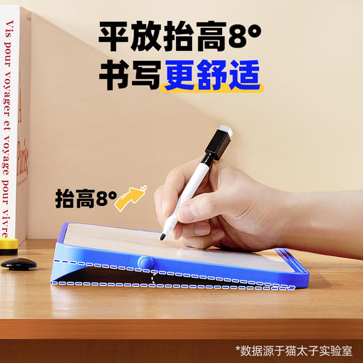 猫太子白板写字板自律桌面小白板单双面白板家用教学可擦磁吸白板带支架磁性白板儿童家用留言备忘录记事板 商品图2