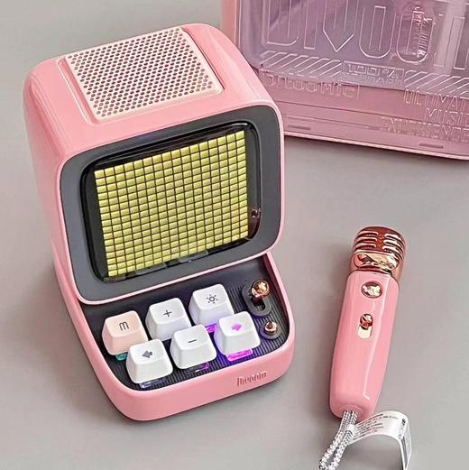 Divoom点音像素复古迷你蓝牙音响小音箱歌词显示情人节生日礼物女 商品图1