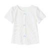 笛莎Deesha 童装女童T恤2025夏新款女童学院风蝴蝶结圆领T恤 商品缩略图4