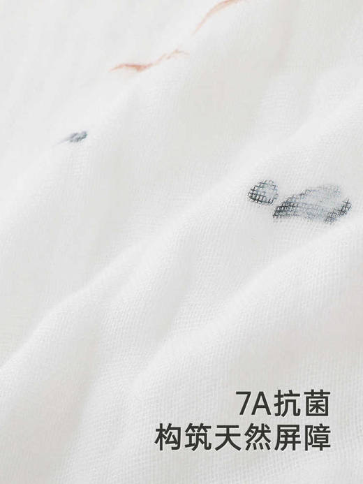 英氏婴幼儿吸汗巾四季可用小宝宝垫背巾7A抗菌3条装YMGDJ0R084A YMGDJ0R085A 商品图1