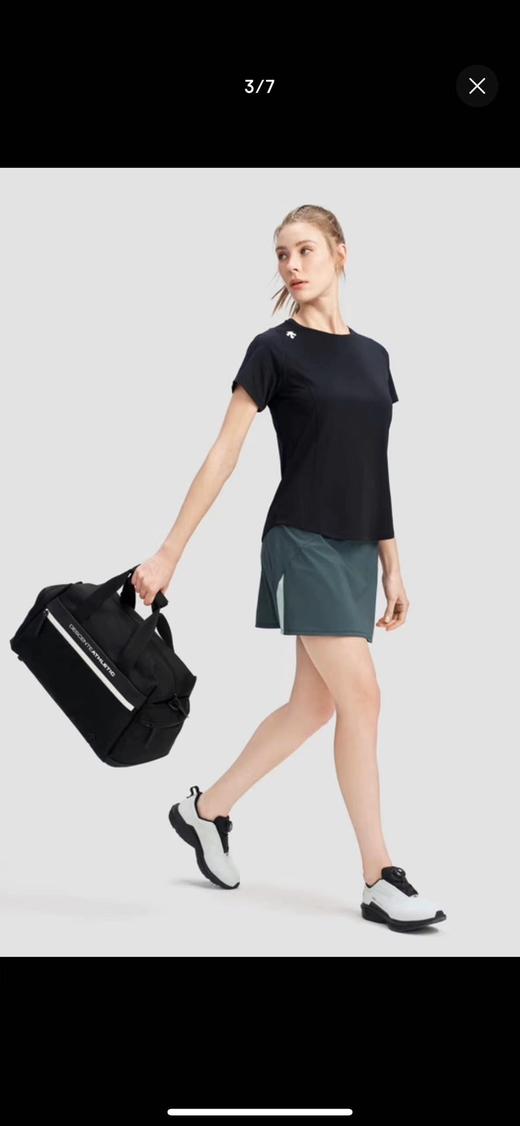 点此购买 迪桑特夏季经典款丝光棉小标女士速干短袖T恤 LY 310374 商品图8