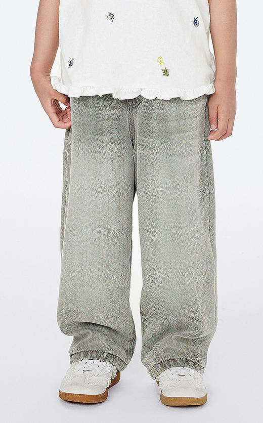 Jnby  25年春款  牛仔长裤  1P3E11240 商品图6