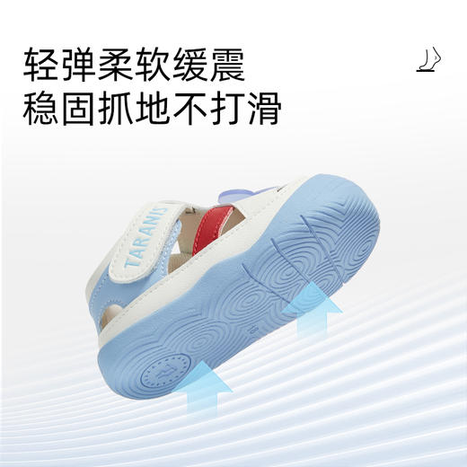 泰兰尼斯101夏季婴儿鞋透气轻便男童宝宝鞋凉鞋女童鞋新生步前鞋 T24B5B5669 商品图3