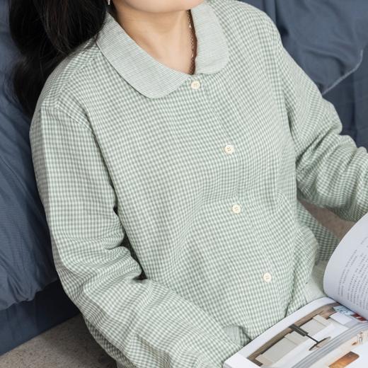 宜色家田园风情侣款家居服|80支A类双层纱面料，舒适透气，男女款都有 商品图2